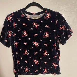 Floral Shirt/ Kids size- 11/12